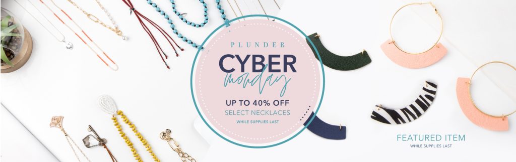 Cyber Monday Deal!  Plunder Design Jewelry

