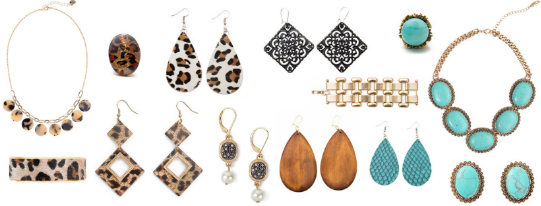 Patterns and Prints Everywhere! jewelry
