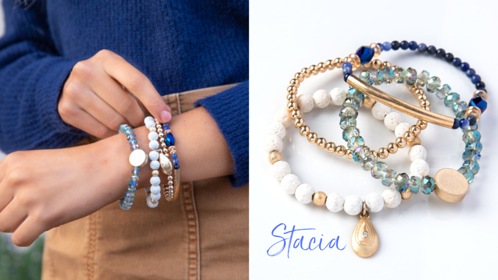 Julie’s Plunder Jewelry Picks Stacia Bracelet 

