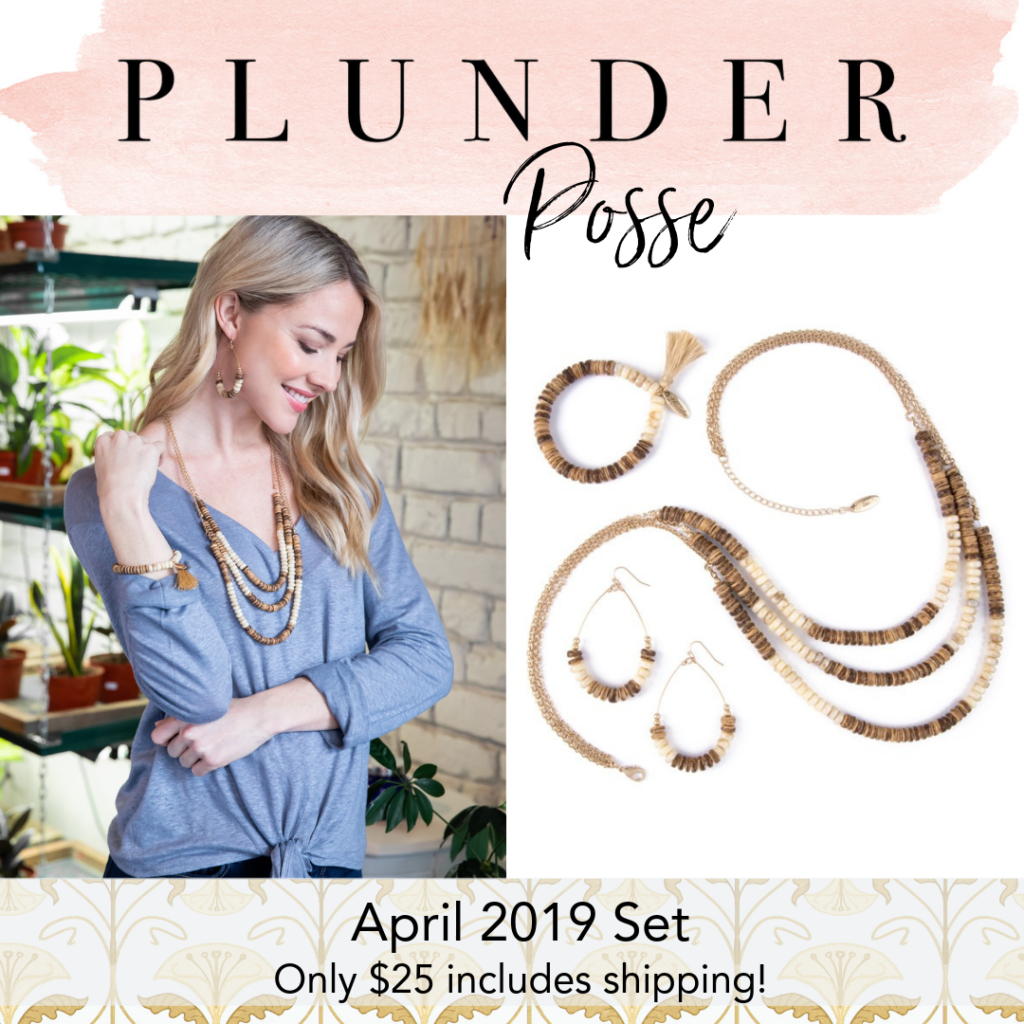 April Plunder Posse set with free shipping
