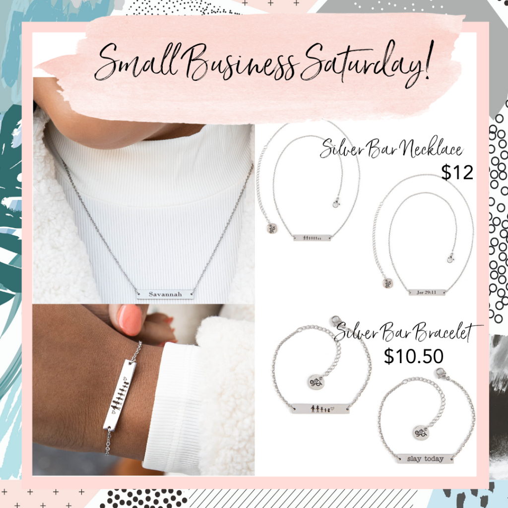 Plunder Design Jewelry Drop Small Business Saturday 2019 necklace and bracelet 
