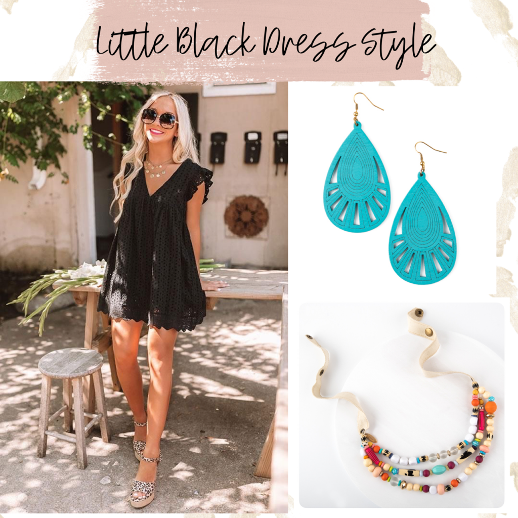 little black dress Plunder Design Jewelry
