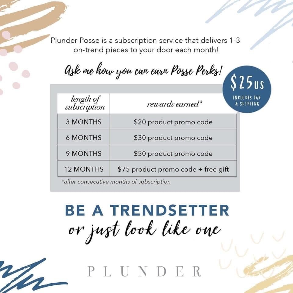 The September 2020 Plunder Posse- Plunder Design Jewelry