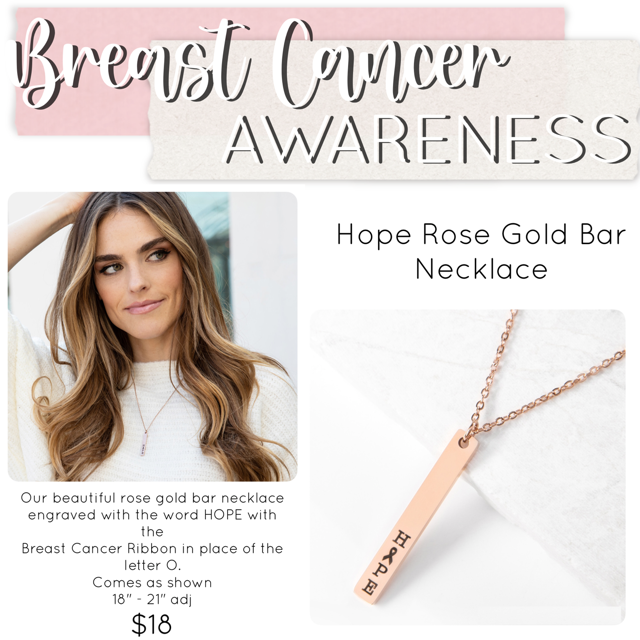 Breast Cancer Awareness Jewelry Drop – Plunder Design
