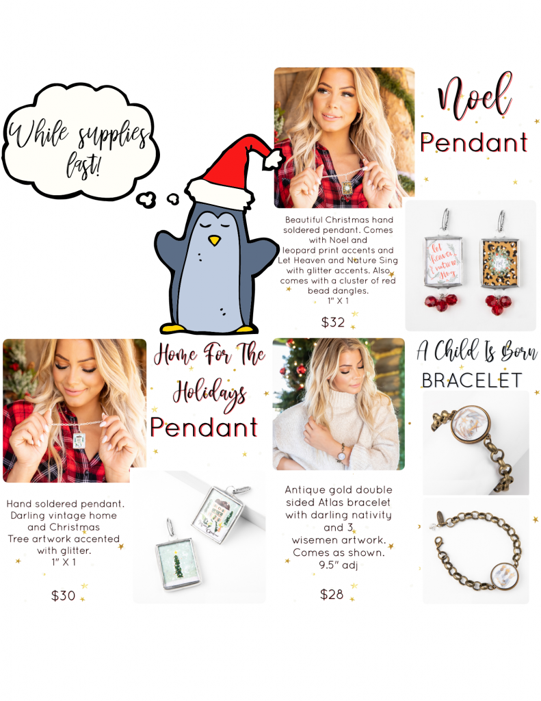 Christmas Jewelry Drop – Plunder Design Jewelry noel pendant
