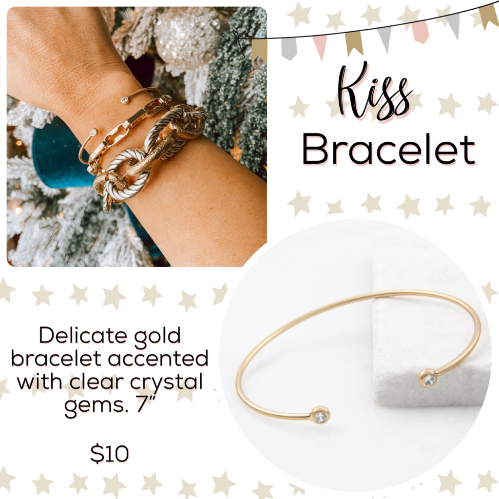 New Year New Jewelry – The Plunder Design kiss bracelet

