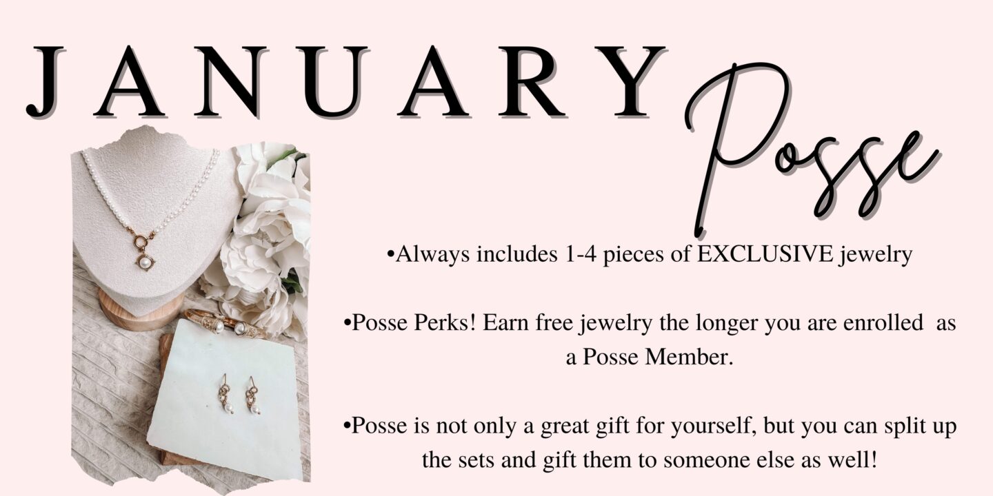 Plunder Posse Monthly Subscription Box: Winter Glamour in a Chic Assortment
